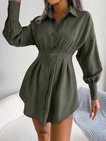 Shirt Jurk met Asymmetrische Zoom - Mini Dresses - Jurkjes.co