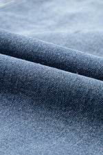 Split Midi Denim Rok met Vier Zakken - Skirts & Petticoat - Jurkjes.co