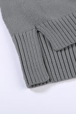 Stijlvolle Gebreide Mouwloze Trui Jurk - Sweater Dresses - Jurkjes.co