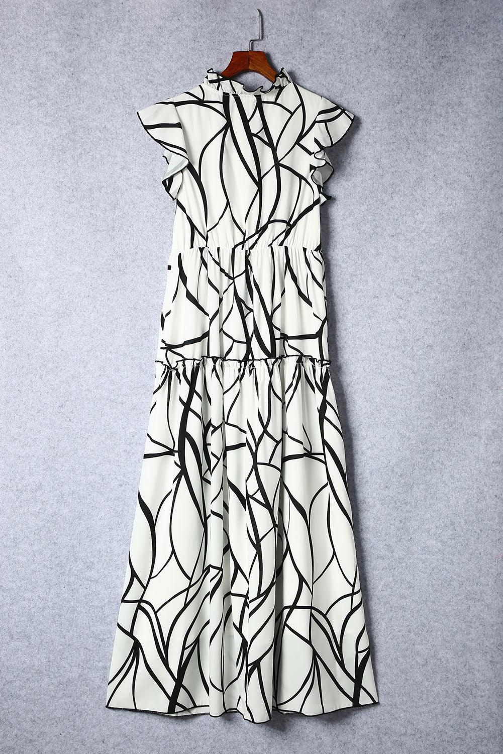 Stijlvolle Maxi Jurk met Exclusief Patroon - Maxi Dresses - Jurkjes.co
