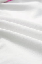 Stijlvolle Patchwork T-Shirt Jurk met Korte Mouwen - T Shirt Dresses - Jurkjes.co