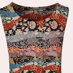 Strandjurk met Bloemenprint en Patchwork - Women Summer Dress - Jurkjes.co