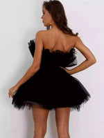 Strapless Mini Jurk met Tutu Rok - Mini Dresses - Jurkjes.co