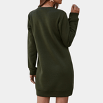 Sweaterjurk met Handige Zakken - Women Summer Dress - Jurkjes.co
