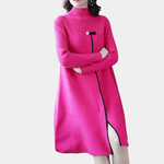 Trui Jurk met Gestroomlijnde Pasvorm - Dresses - Jurkjes.co