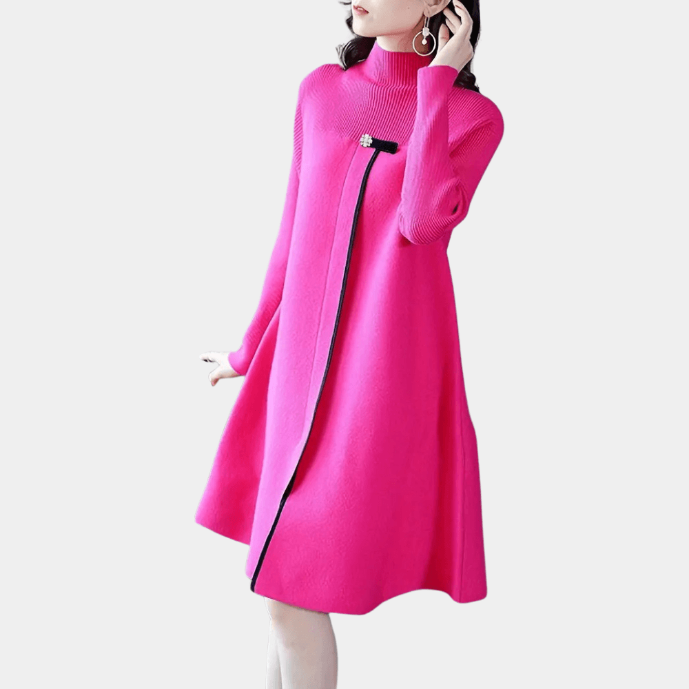 Trui Jurk met Gestroomlijnde Pasvorm - Dresses - Jurkjes.co
