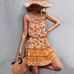 Tube Jurk met Bloemenprint - Dresses - Jurkjes.co