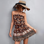 Tube Jurk met Bloemenprint - Dresses - Jurkjes.co