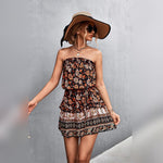 Tube Jurk met Bloemenprint - Dresses - Jurkjes.co