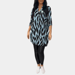 Tuniekjurk met Geometrisch Ontwerp - Women Summer Dress - Jurkjes.co