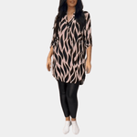 Tuniekjurk met Geometrisch Ontwerp - Women Summer Dress - Jurkjes.co