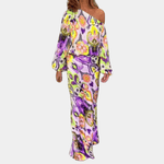 Tweedelige Set met Geometrisch Patroon - CB - Dresses - Jurkjes.co