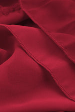 V-hals Ruche Gelaagde Mini Jurk - Mini Dresses - Jurkjes.co