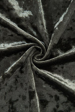 Velvet Jurk met Zakken en V-Hals - Mini Dresses - Jurkjes.co