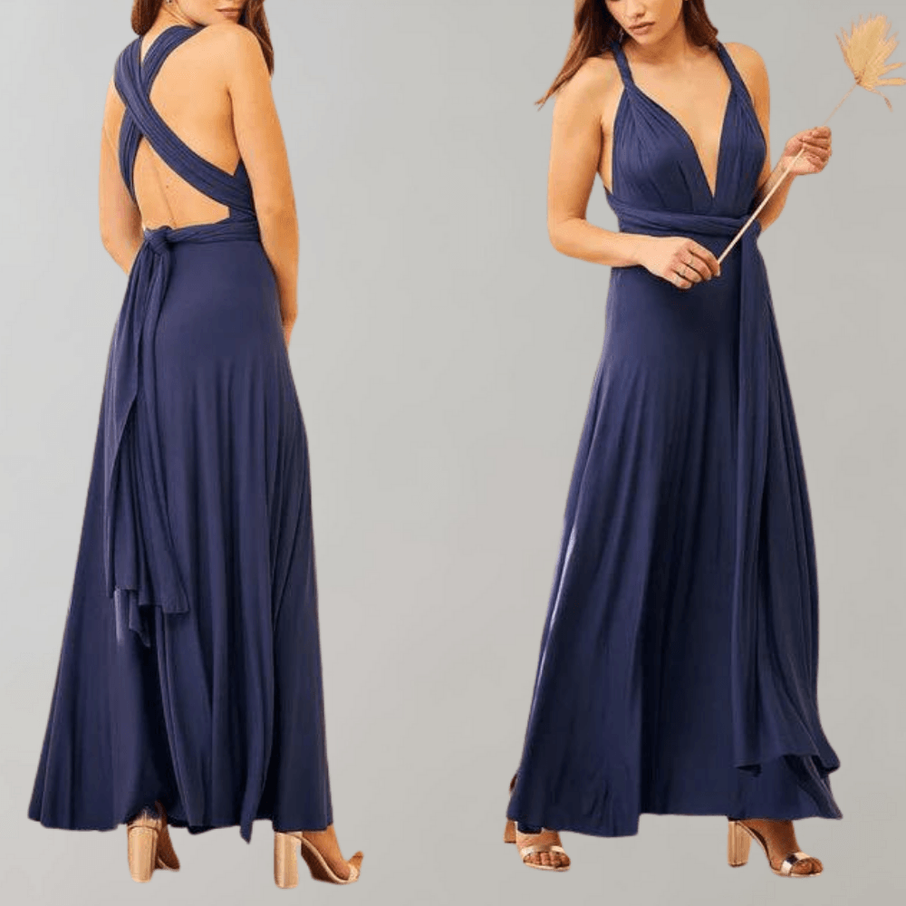 Wikkeljurk met Multiway Ontwerp - Women Summer Dress - Jurkjes.co