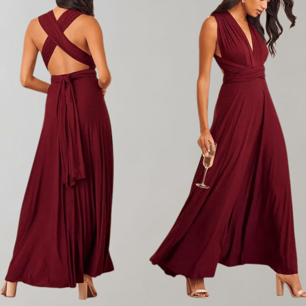 Wikkeljurk met Multiway Ontwerp - Women Summer Dress - Jurkjes.co