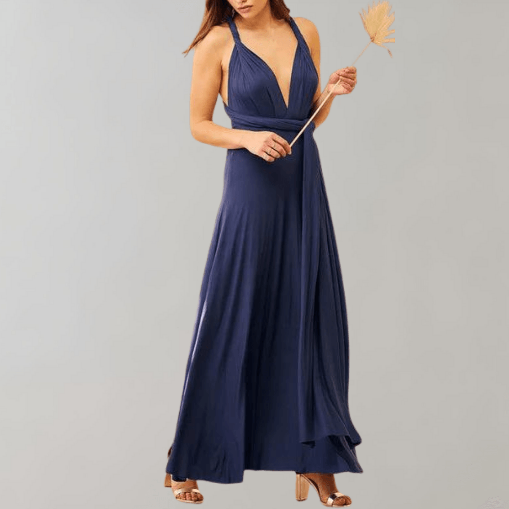 Wikkeljurk met Multiway Ontwerp - Women Summer Dress - Jurkjes.co