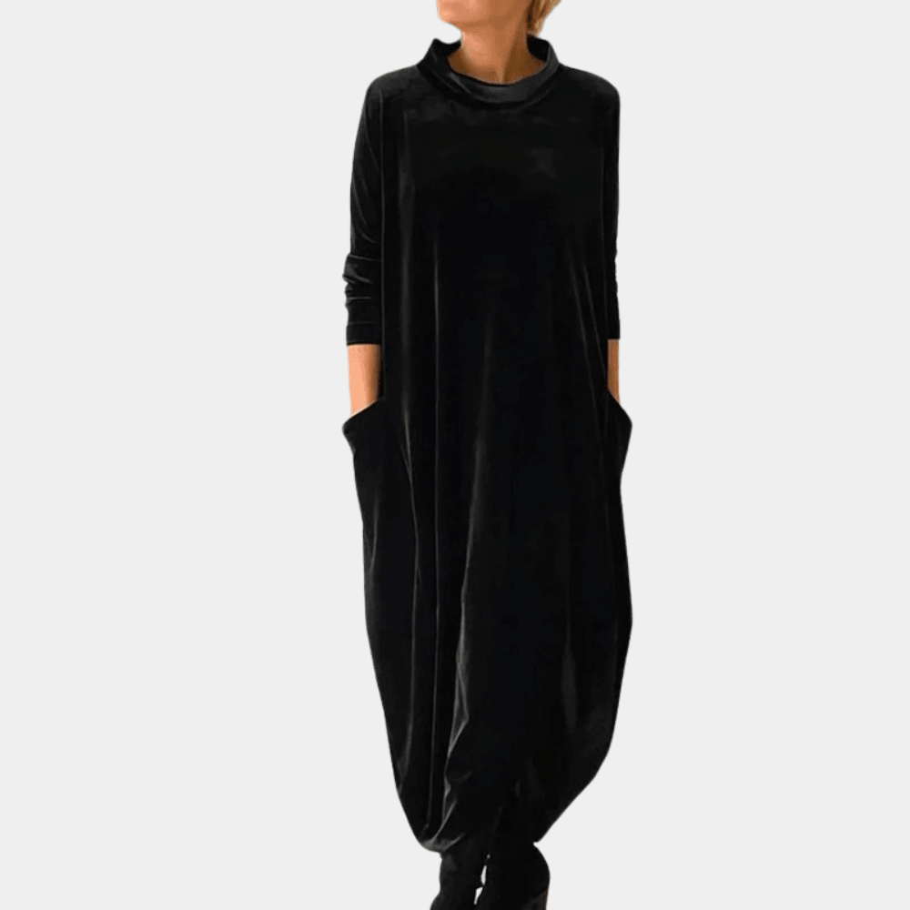 Winterjurk met Luxueus Fleece - CB - Dresses - Jurkjes.co