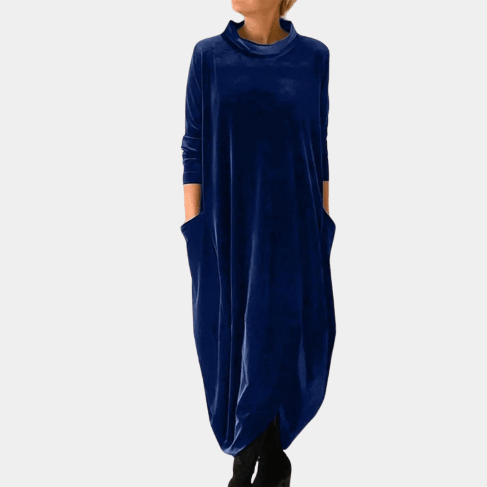 Winterjurk met Luxueus Fleece - CB - Dresses - Jurkjes.co