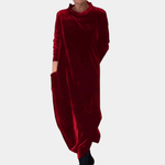 Winterjurk met Luxueus Fleece - CB - Dresses - Jurkjes.co