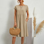 Zomerjurk met Effen Design - Women Summer Dress - Jurkjes.co