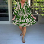 Zomerjurk met Geometrisch Patroon - Dresses - Jurkjes.co