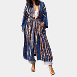 Zomerjurkje met Batikpatroon en Riem - CB - Dresses - Jurkjes.co