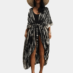 Zomerjurkje met Batikpatroon en Riem - CB - Dresses - Jurkjes.co