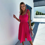 Zonnejurk met Verstelbare Bandjes - Dresses - Jurkjes.co